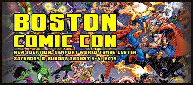 Boston Comic Con is back on!
